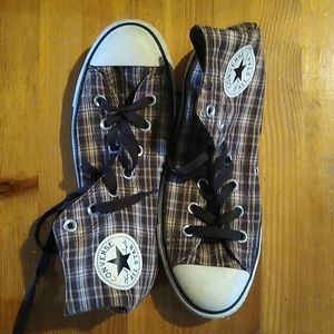 Brown plaid Chuck Taylor All Star